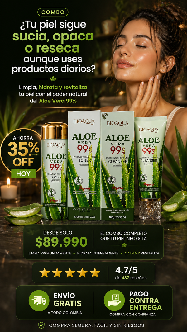 Combo aloe Toner+Cleaner