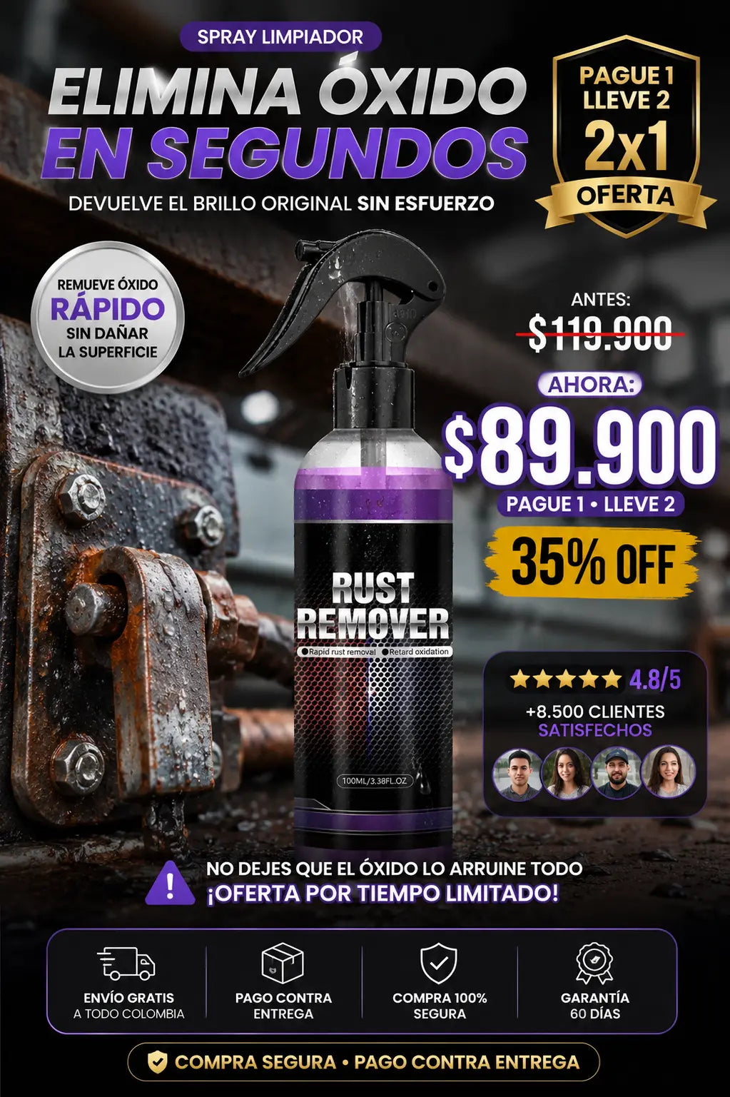 quita oxido