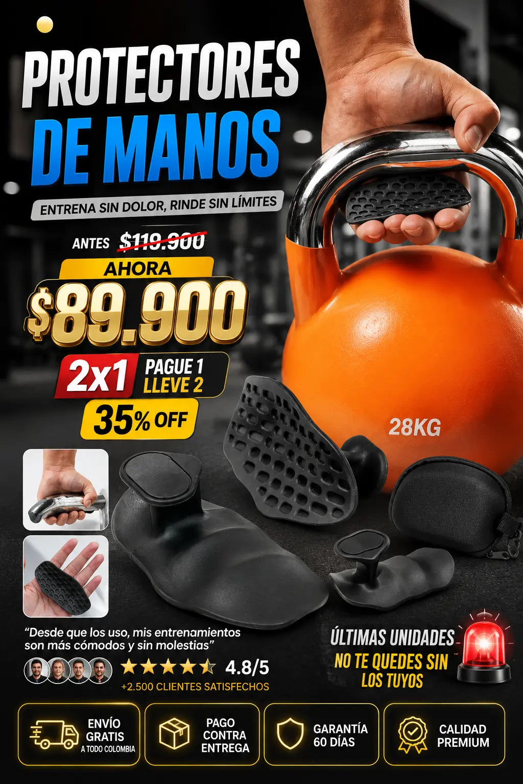 PROTECTORES DE MANOS