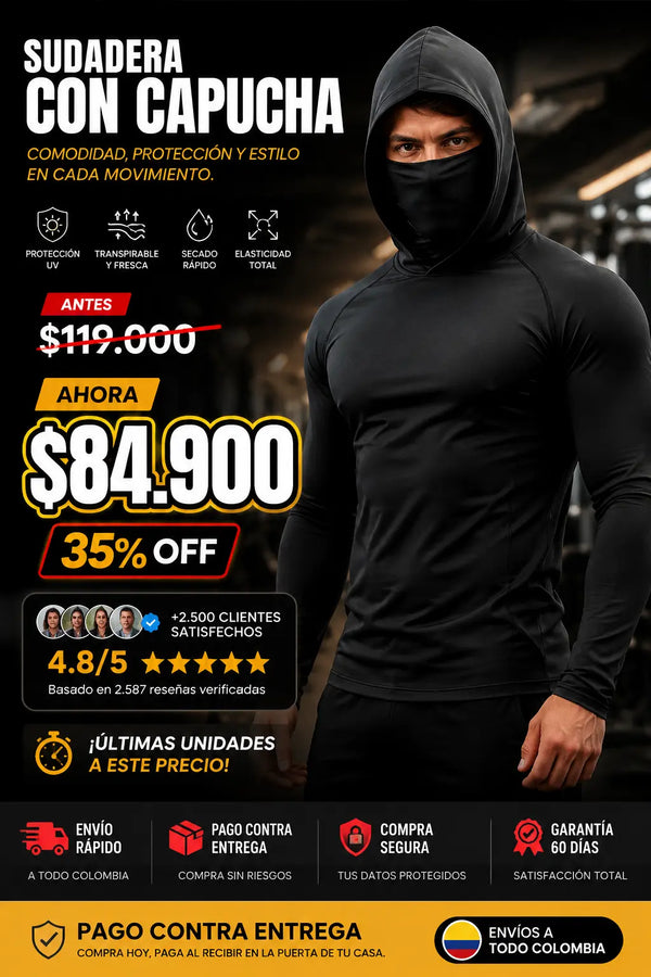 camiseta con capucha