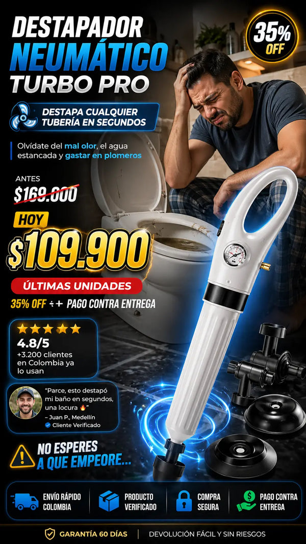 Destapador a presión
