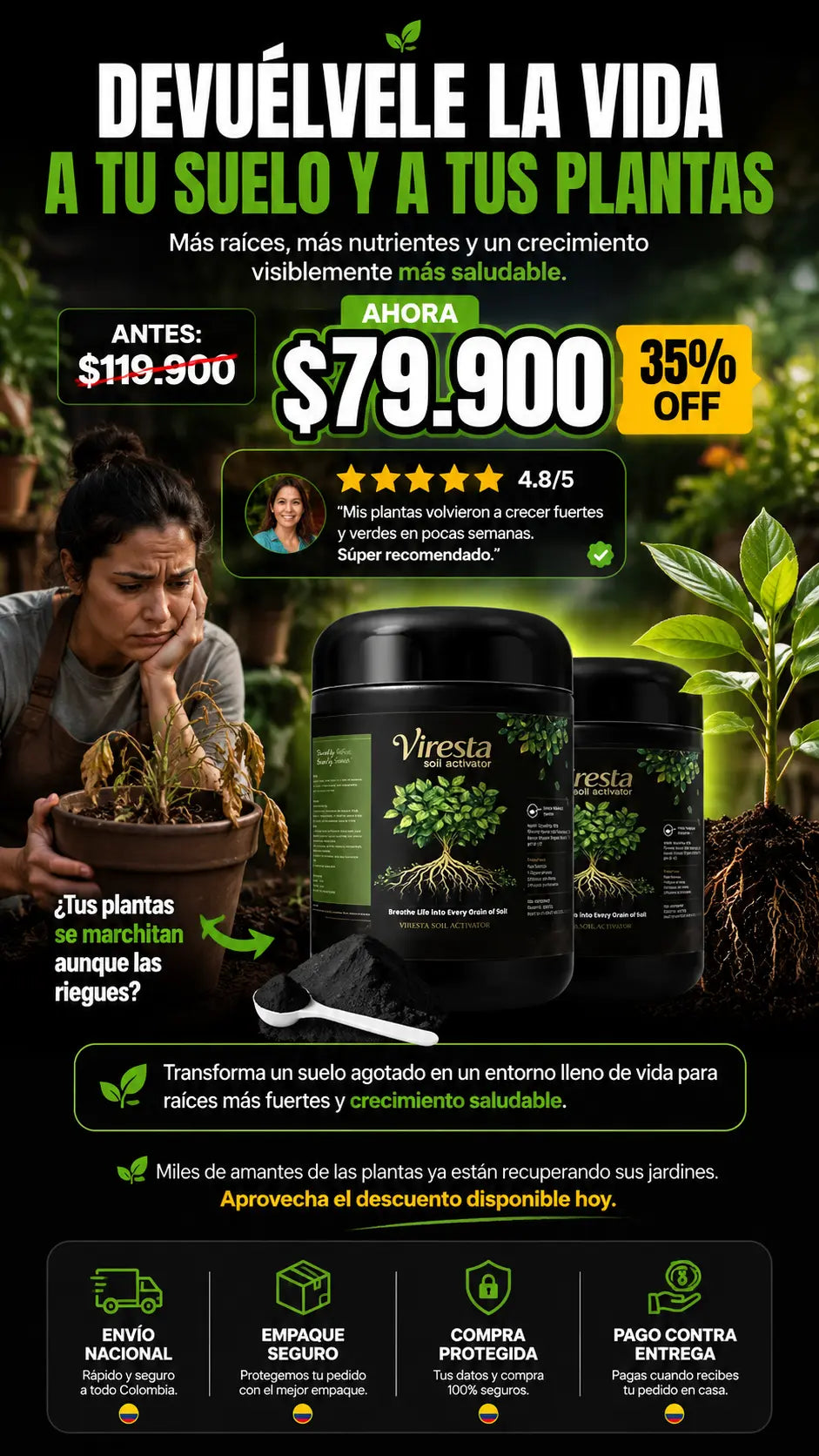 Revitalizador viresta