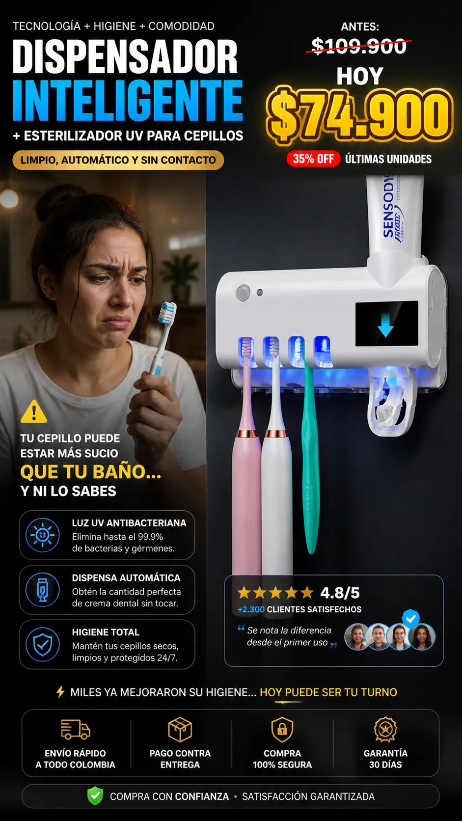 Porta cepillo